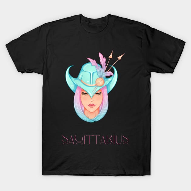 Saggitarius Zodiac T-Shirt by JonesCreations